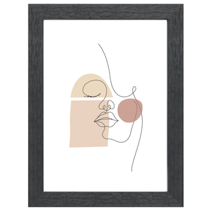 Paloma cadre photo 13x18 cm noir