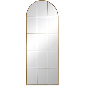 Mia - Miroir de style New York avec bordure dorée 70 x 180 cm