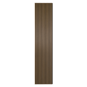 Panneau acoustique en placage de chêne fumé 2400x520x18 mm