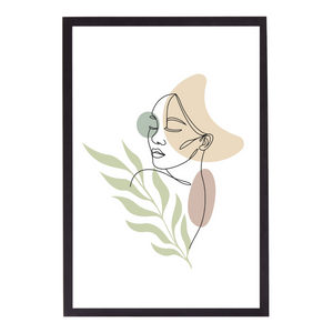 Paloma Cadre photo 60x90 cm noir