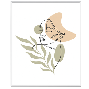 Cadre photo Malina PVC brillant Argent 60x90 cm