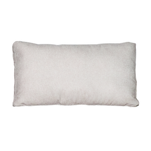 Ollie coussin de dos beige L : 80 x l : 45 x P : 20 cm