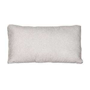 Ollie coussin de dos beige L : 80 x l : 45 x P : 20 cm