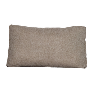 Ollie coussin de dos sable L : 80 x l : 45 x P : 20 cm