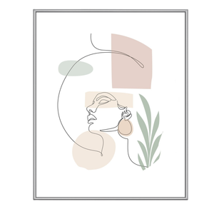 Cadre photo Malina PVC brillant Acier 30x40 cm