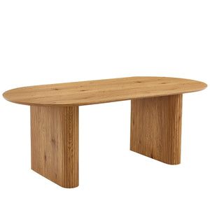 Amelia - Table de salle à manger en chêne 200 x 100 cm