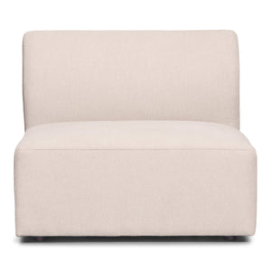 Emilia Module central en beige L : 85 x P : 79 x H : 72 cm