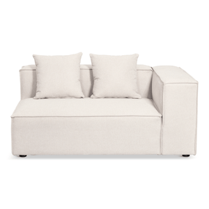 Hailey - Module droit beige L: 147 x P: 100 x H: 65 cm
