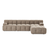 3 modules - chaise longue