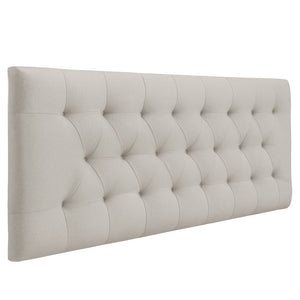 Nia Tête de lit 180x63 cm en textile beige