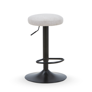 Ditte - tabouret de bar pivotant à 360 degrés en beige