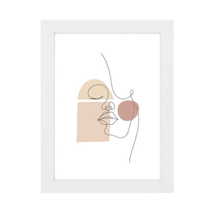 Cadre photo Lea 13x18 cm blanc