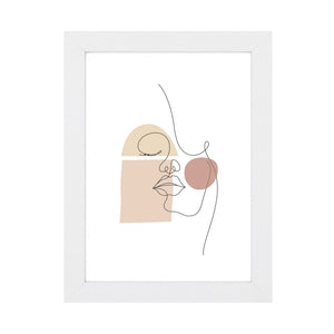 Cadre photo Lea 13x18 cm blanc