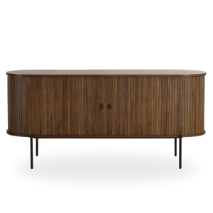 Florence - Armoire à chaussures en chêne fumé 160 x 45 x 75 cm