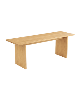 Mekia - banc en chêne 110 x 35 x 45 cm