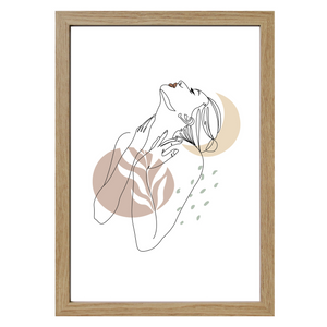 Lea - Cadre photo en bois 21x30 cm