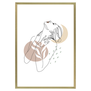 Ibi - Cadre photo Or 21x30 cm