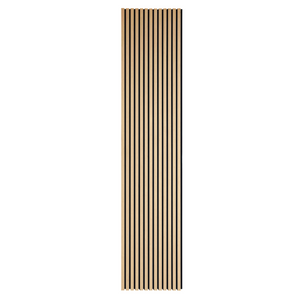 Panneau acoustique en placage de chêne 2400x520x18 mm