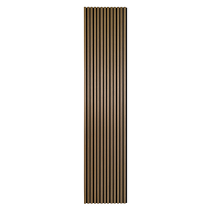 Panneau acoustique en placage de chêne fumé 2400x520x18 mm