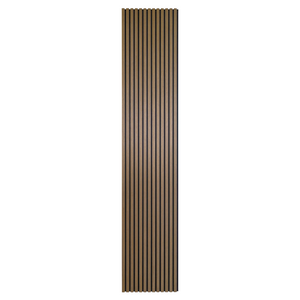 Panneau acoustique en placage chêne fumé 2600×520×18 mm