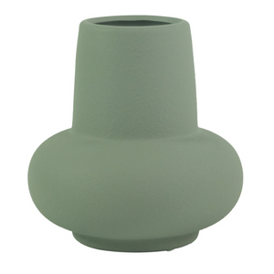 Birka - Vase en céramique vert poussiéreux 15 cm
