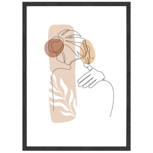 Paloma Cadre photo 50x70 cm noir