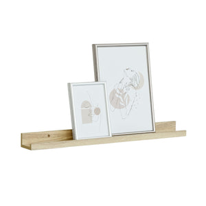 Emmie étagère photo chêne 60x7 cm