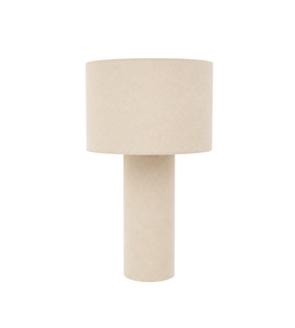Lampe de table Mariah avec abat-jour en lin 42 x 24 cm