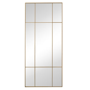 Miroir New Yorker avec cadre or/laiton 180 x 80 cm