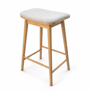 Tobi Tabouret de bar 42x36x65 cm en chêne