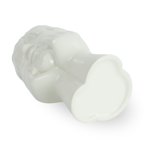 Asti - Vase en céramique blanche 19,8 cm