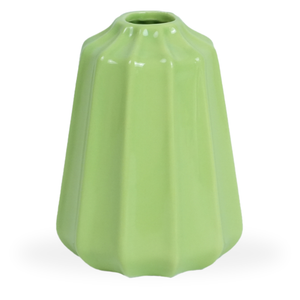 Caddi vase en céramique verte 15 cm