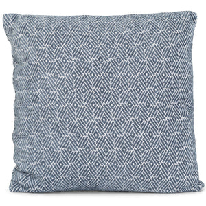 Liv - Coussin décoratif en lin - Bleu 50x50 cm