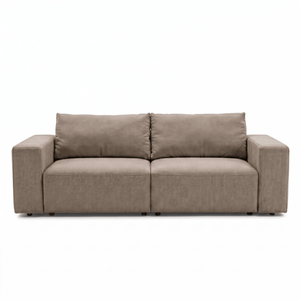Noelle canapé convertible en textile sable