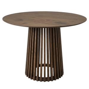 Table ronde Harris en chêne fumé - Ø88 cm