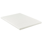 Premium Aksel surmatelas blanc en mousse à mémoire de forme 180x200x7 cm
