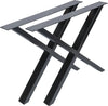 Pieds en X pour table en bois Susan