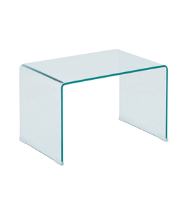 Table basse en verre Nicole 60 x 40 x 40 cm