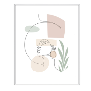 Cadre photo Malina PVC brillant Argent 30x40 cm