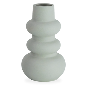 Vase en céramique Billie grise 24 cm