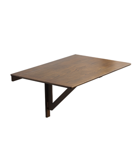 Tiago table murale en chêne fumé 100x70 cm