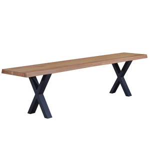 Susan - Banc de salle à manger en chêne huilé