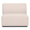 Emilia Module central en beige L : 85 x P : 79 x H : 72 cm