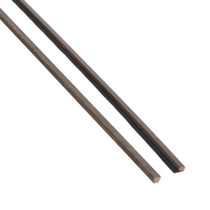 Listes de finition pour panneaux acoustiques en placage chêne fumé 3000×45×18 mm – droite & gauche (2 pièces)