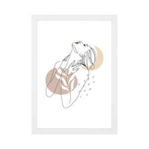 Lea - cadre photo 21x30 cm – Blanc