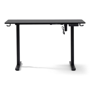 Damian bureau réglable en hauteur bureau 115x60 cm en noir