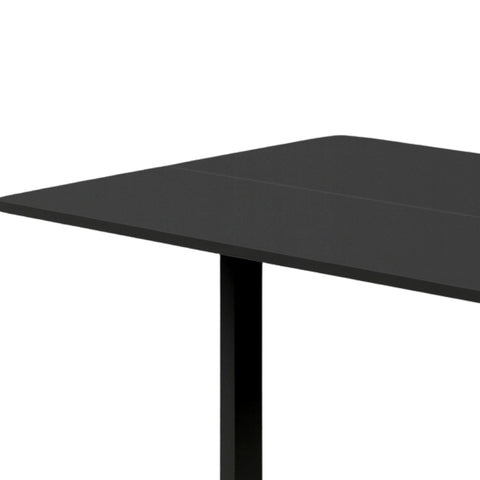 Table réglable en hauteur Damian 160x80 cm en noir